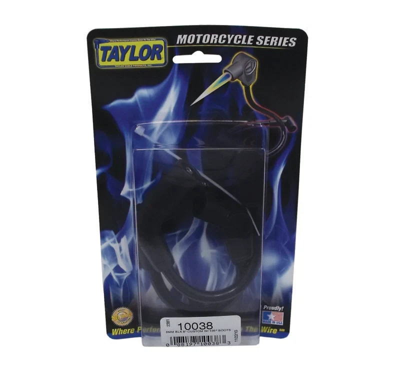 Spark Plug Wire Set 2008-2011 Harley-Davidson 8mm Silicone Spiro Pro 135_ 10038